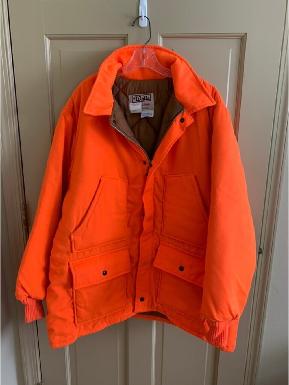 Vintage Walls Blizzard Pruf Blaze Orange Jacket Size 2XL Regular Chest 50-52